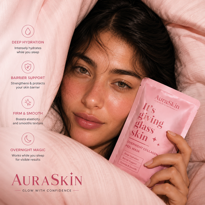 AuraSkin™ Collagen Glow Peel Mask