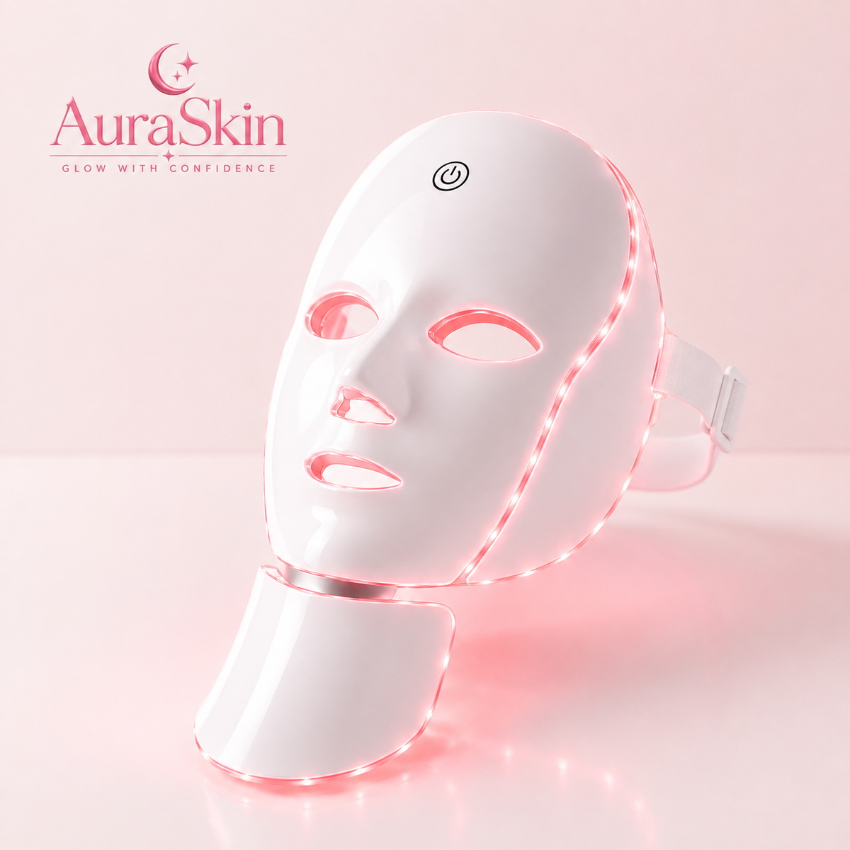 AuraSkin™ | 7-Colour LED Light Therapy Face Mask