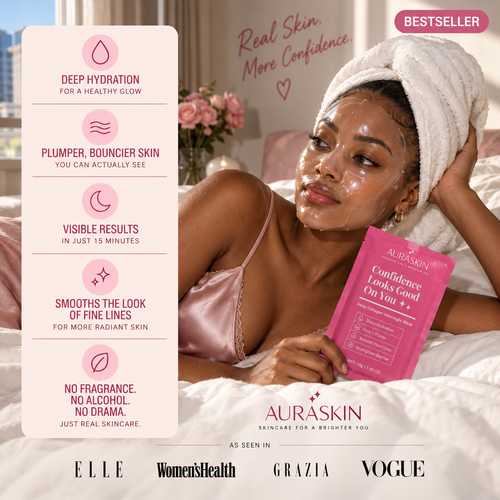 AuraSkin Deep Collagen Overnight Hydrogel Mask™